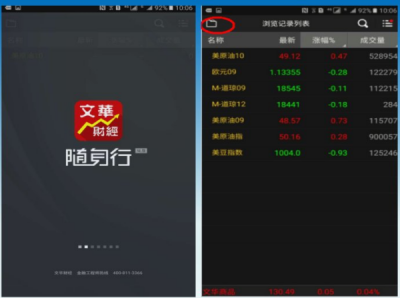 文华财经模拟炒期货手机版